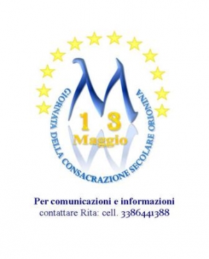 13  Maggio 2020 : festa dell'Istituto Secolare Orionino